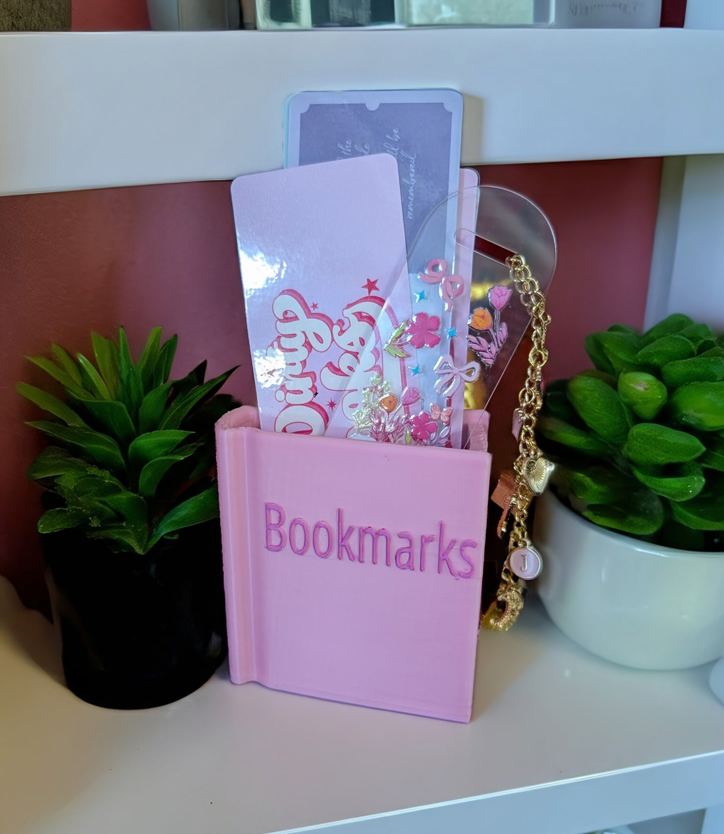 Open Book Bookmark Holder