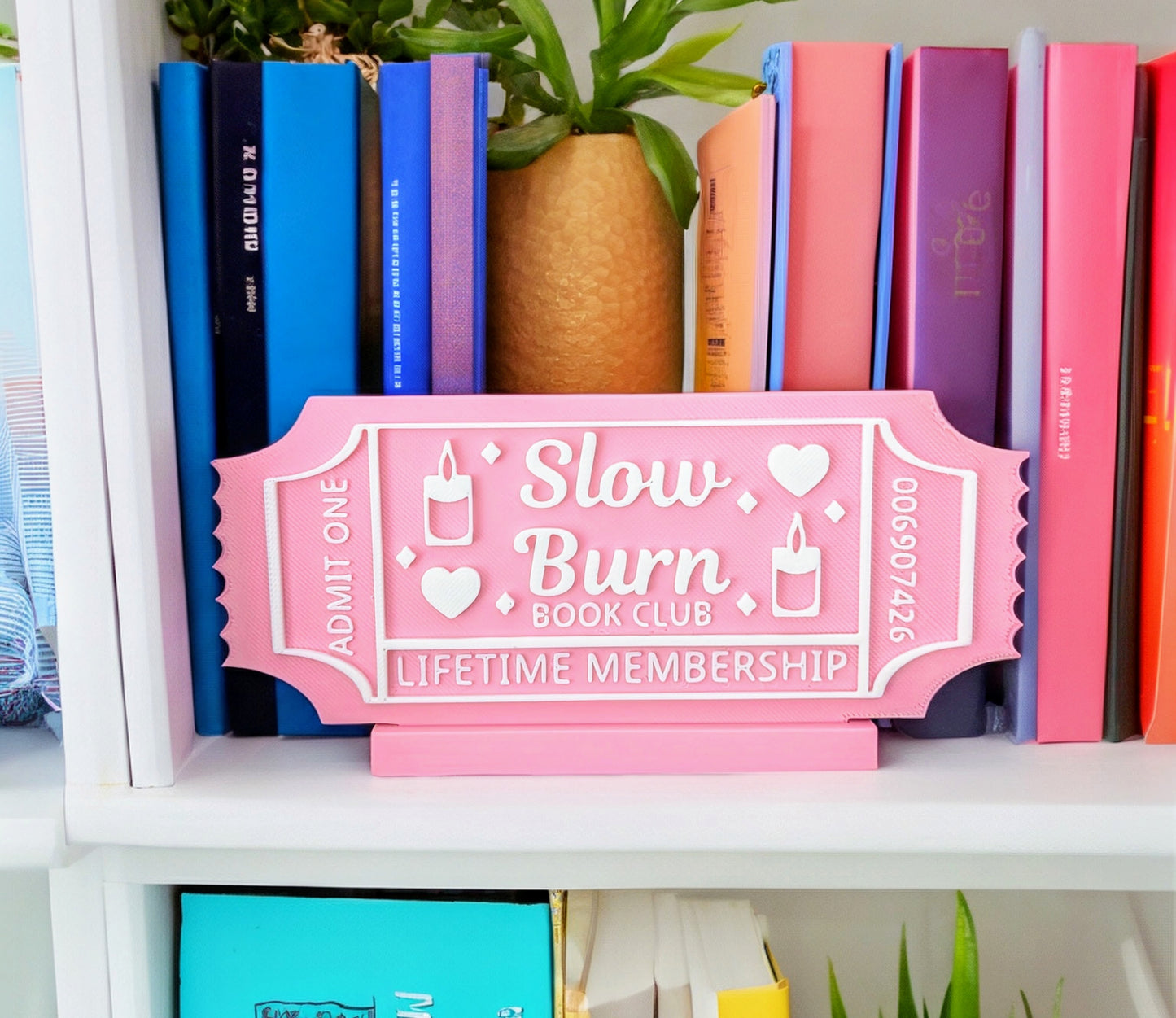 Slow Burn Book Club Ticket