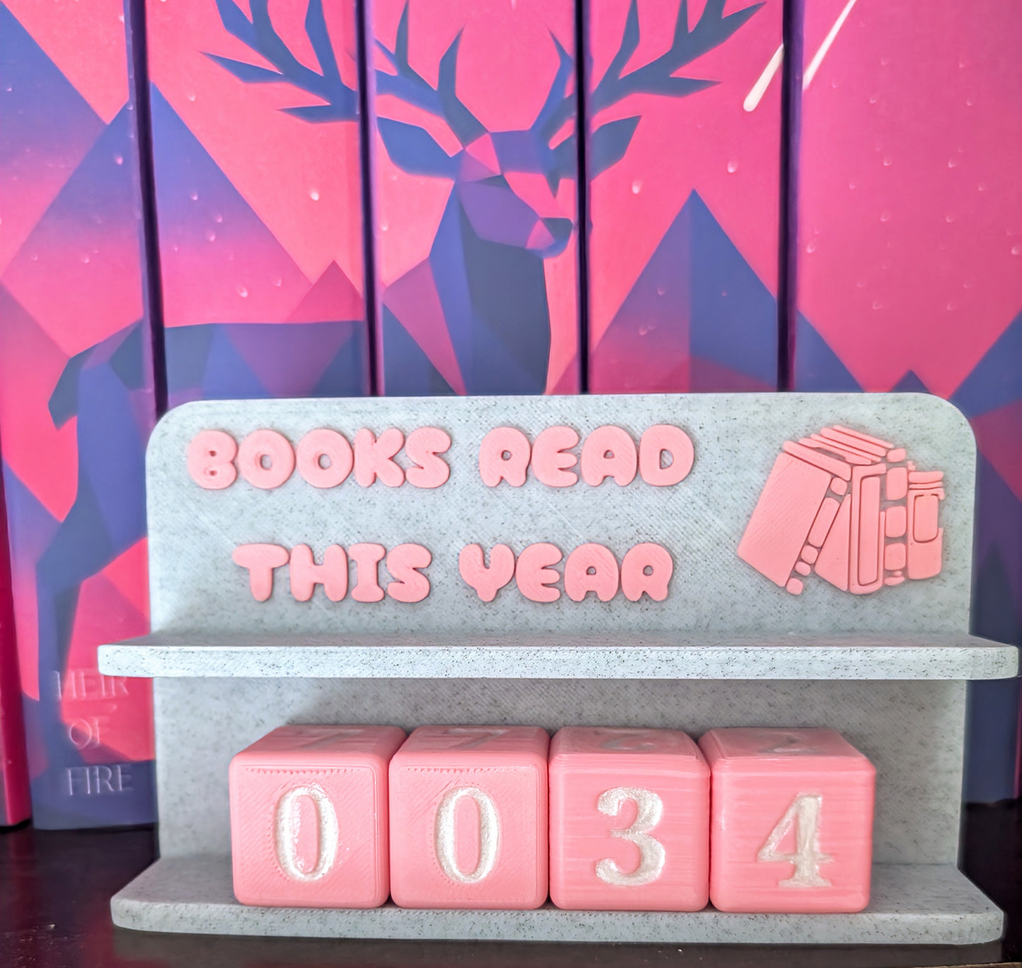 Reading Tracker Display